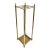 Vintage Traditional English Country House Style Brass Umbrella or Stick Stand For Sale