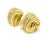 Kieselstein Cord Diamond 18k Yellow Gold Shell Design Post Clip Earrings, 2 Pieces For Sale - Image 4 of 8