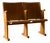 Mid-Century Wooden Cinema Seating, Germany, 1950s For Sale