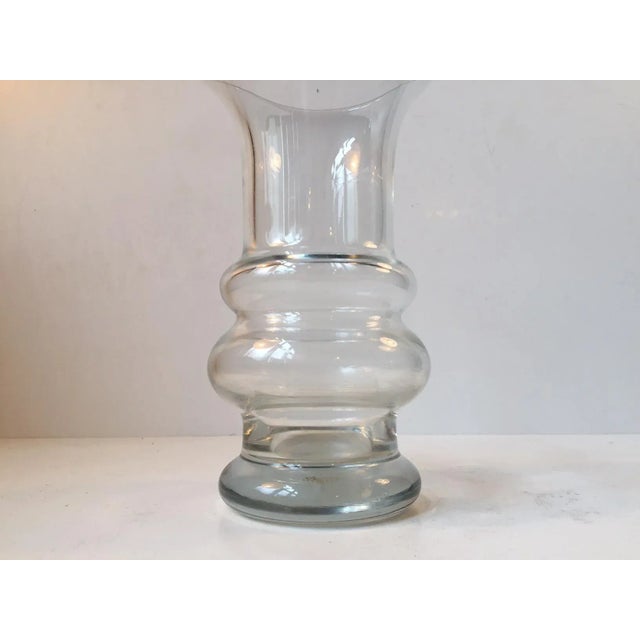 Mid-Century Modern Modernist Hooped Glass Vase by Tamara Aladin for Riihimäen Lasi, 1960s For Sale - Image 3 of 5