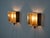 Gold Danish Glass Sconces by Kalmar for Vitrika, 1960s, Set of 2 For Sale - Image 8 of 10