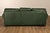 Green Leather Sleeper Sofa with Nailhead Trim For Sale - Image 10 of 18