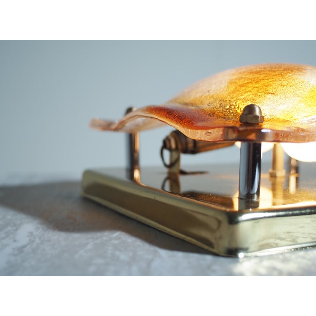 Mid-Century Modern Wall Lights by Toni Zuccheri for A.V. Mazzega, 1970s, Set of 4 For Sale - Image 3 of 17