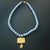 Blue Love Protective Symbols Blue Choker Necklace For Sale - Image 8 of 13
