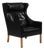 Model 2204 Wingback Chair in Leather by Børge Mogensen for Fredericia For Sale