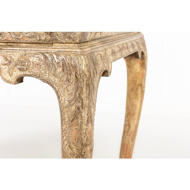 Large English Silver Gilt Gesso Console, 19th Century For Sale - Image 11 of 14