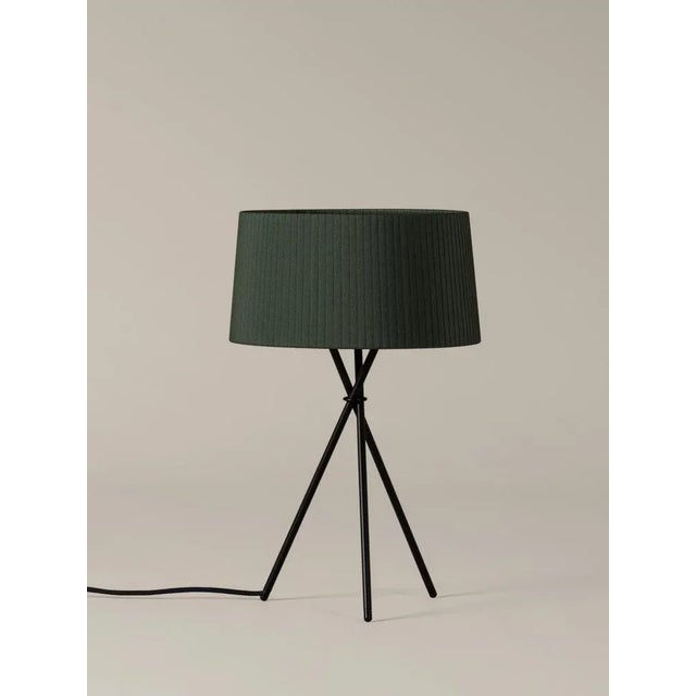 Green trípode m3 table lamp by santa & cole dimensions: d 31 x h 50 cm materials: metal, ribbon. Available in other...