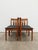 Mid-Century Modern Set of 4 Vintage Vamdrup Stolefabrik Danish Modern Teak Dining Chairs For Sale - Image 3 of 9