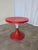 Plastic Vintage Red Tulip Table by Meblo Yugoslavia, 1960s For Sale - Image 7 of 15