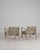 19th Century France Antique White Wood Armchair For Sale - Image 10 of 11