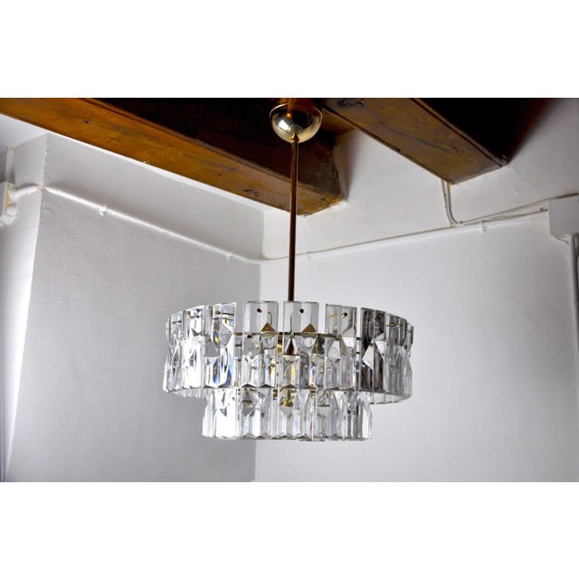 German Chandelier from Kinkeldey, 1970s For Sale - Image 9 of 9