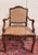 Louis XV Office Chair in Carved Walnut For Sale - Image 9 of 9