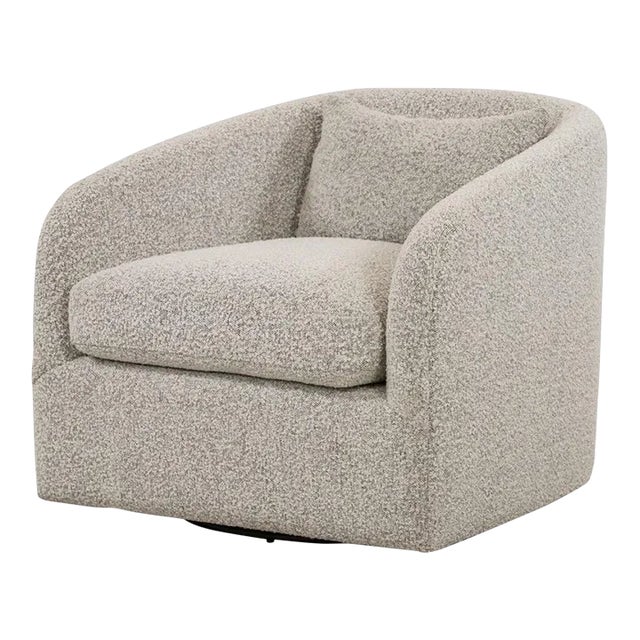 Four Hands Topanga Swivel Chair, Knoll Domino For Sale