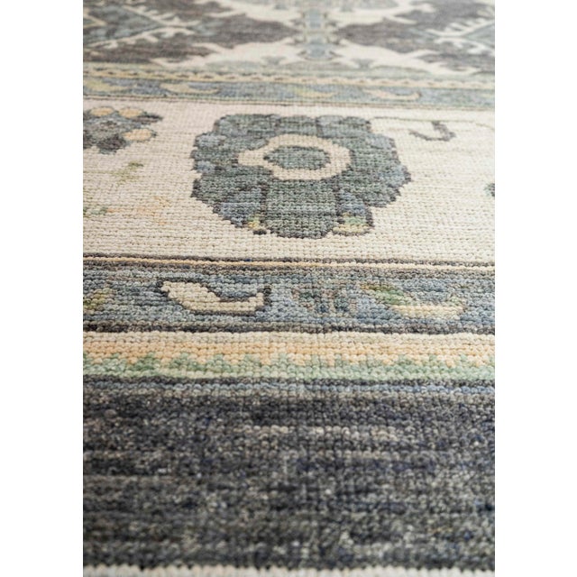 Turkish Turkish Oushak Rug 10'3" x 14'2" #20350 For Sale - Image 3 of 8