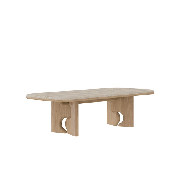 Textile Portman Dining Table by Wood Tailors For Sale - Image 7 of 9