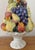 Large Hand Painted Italian Pottery Fruit Topiary Centerpiece For Sale - Image 9 of 12