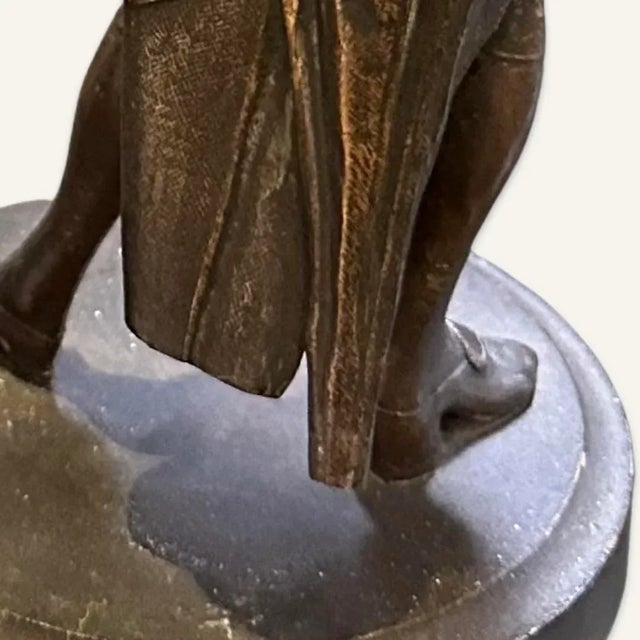 Early 19th Century Spelter Metal Political Satire Figurines- 2 Pieces For Sale - Image 6 of 7