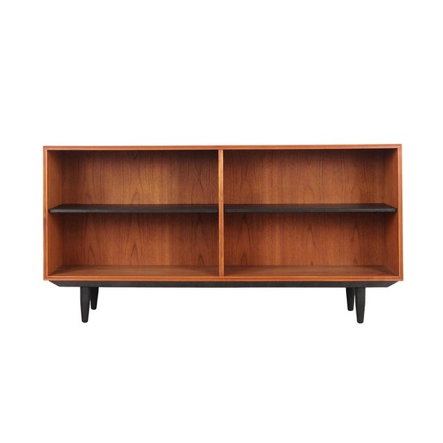 Vintage Danish Teak Bookcase, 1970s For Sale - Image 13 of 13