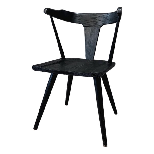 Four Hands Ripley Black Oak Dining Chair – Modern Designer Accent Seating For Sale