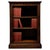 Small Antique Oak Open Bookcase, 1900s For Sale - Image 12 of 12