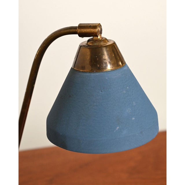 Metal Table Lamp by Ewå Värnamo, Sweden, 1950s For Sale - Image 7 of 10