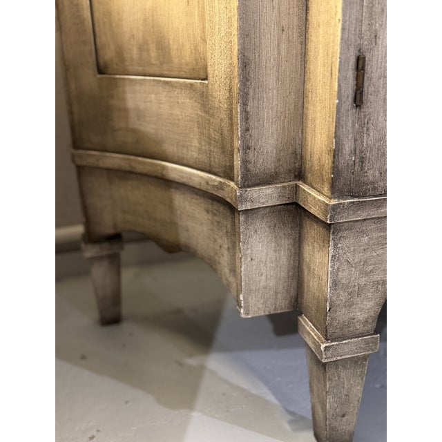 Country French Whitewashed Vaisselier ~ Buffet ~ Cupboard For Sale - Image 4 of 9