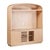 Boho Chic Marlow Natural Wood Entertainment Center For Sale - Image 3 of 9