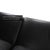 Conseta 3-Seater Sofa in Black Leather from Cor For Sale - Image 13 of 18