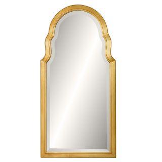 The Arthingtontyne is a tall, softly arched mirror finished in classic gold  an architectural piece that pairs...
