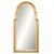 The Arthingtontyne is a tall, softly arched mirror finished in classic gold  an architectural piece that pairs...