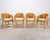Mid-Century Modern Set of Four McGuire Barrel Back Rattan Bamboo Dining Armchairs For Sale - Image 3 of 18