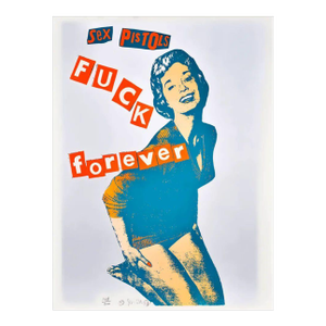 1997 Fuck Forever (Silver) by Jamie Reid