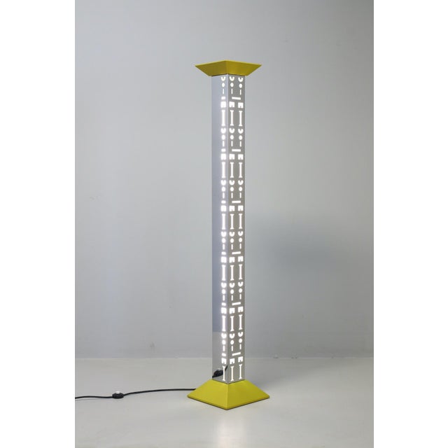 White Ollo Floor Lamp by Alessandro Mendini for Alchimia, 1980 For Sale - Image 8 of 13