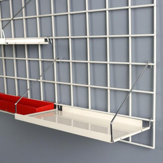 Modular Wall System with Adjustable Shelves For Sale - Image 3 of 9