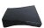 Contemporary Minimalist Black Living Edge Block Coffee Table 15 For Sale - Image 3 of 11