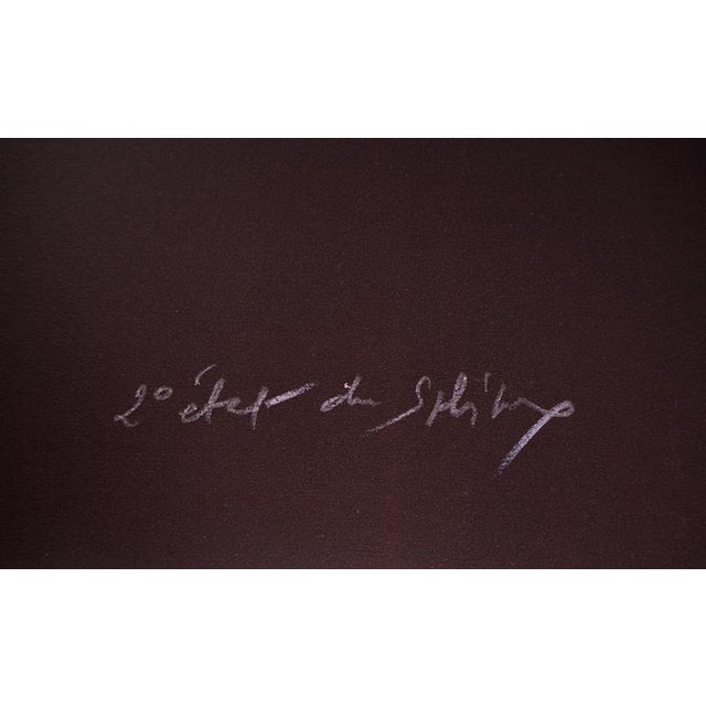 Claude Hastaire, Egypt, The Yellow Sphinx, Lithograph For Sale - Image 6 of 8