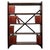 Brown Antique Early 20th Century Industrial Oak Open Bookcase For Sale - Image 8 of 8