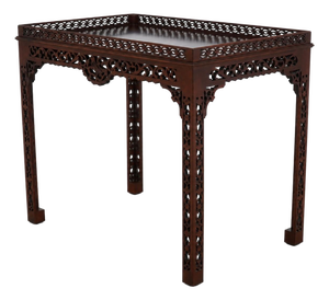 Baker Colonial Williamsburg Byrd Mahogany Tea Table