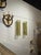 Modern Pair of Murano Green Granola Glass Square Tube Sconces For Sale - Image 3 of 7