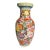 1930's Large Famille Rose Chinese Millefleurs Vase - 16 Inches For Sale