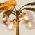 Mid-Century Modern Vintage Mid Century Modern Chinoiserie Gold Palm Tree Floor Lamp For Sale - Image 3 of 7