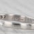 1.30ctw Diamond Engagement Ring Platinum Vs1 H Gia Size 6 Cathedral Band For Sale In Greensboro - Image 6 of 8