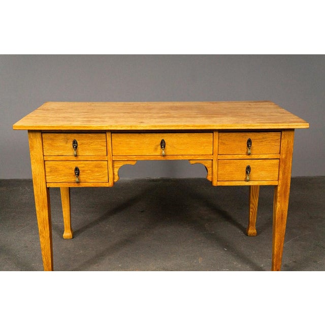 Wood Art Nouveau Desk For Sale - Image 7 of 15