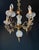 Metal Vintage French Chandelier in Brass and Glass, 1960s For Sale - Image 7 of 16
