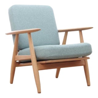 Mid-Century Modern Model Cigar GE 240 Armchair by Hans Wegner for Getama, 1950s For Sale