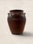 Victorian Late 19th Century Antique French Brown Glazed Confit Pot With Wooden Lid For Sale - Image 3 of 9
