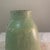 1970s 1970s Green Ceramic Vase With Face Motif For Sale - Image 5 of 7