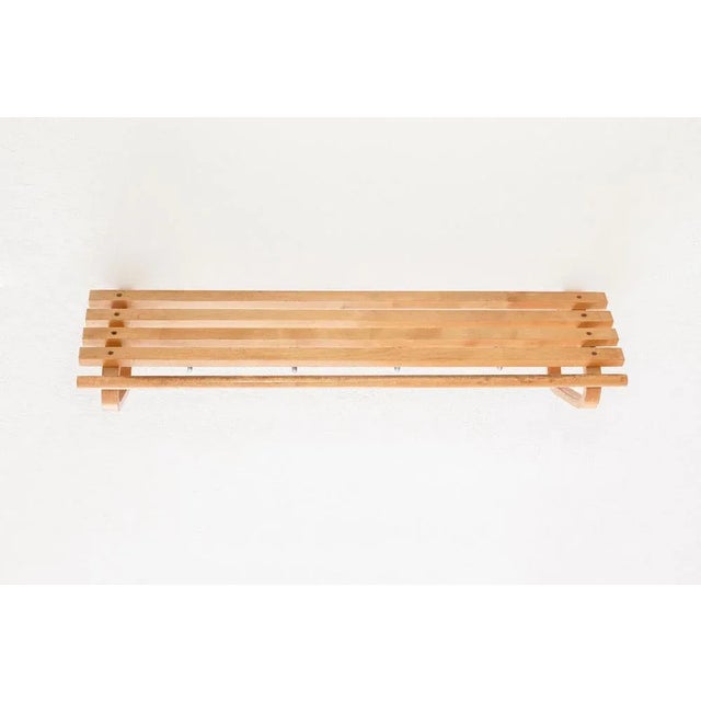 Artek Early Model 109C Coat Rack by Alvar Aalto for Artek, Finland, 1940s-1950s For Sale - Image 4 of 5