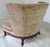 C2000 Donghia "Geneva" Collection Walnut Framed Club Chairs With Donghia Linen Velvet Textile -Pair For Sale - Image 12 of 16