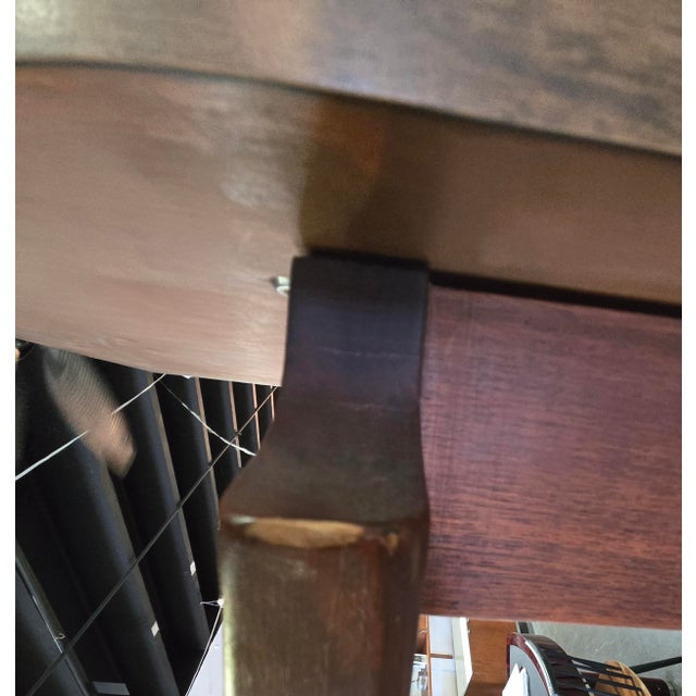 1960s Mid-Century Modern Long Wooden Coffee Table by Jens Rison For Sale - Image 5 of 8